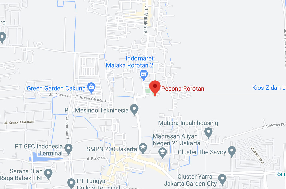 Lokasi Pesona Rorotan